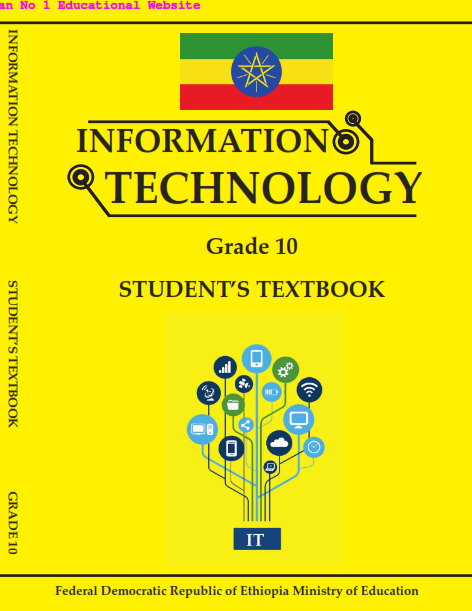 Ethiopian new curriculum grade-10 information technology textbook
