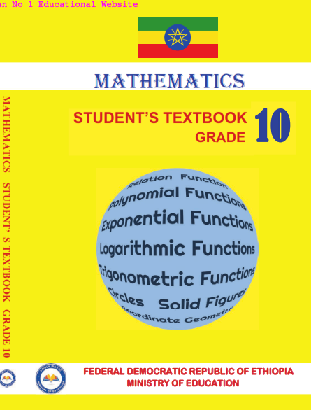 Ethiopian new curriculum grade-10 mathematics textbook