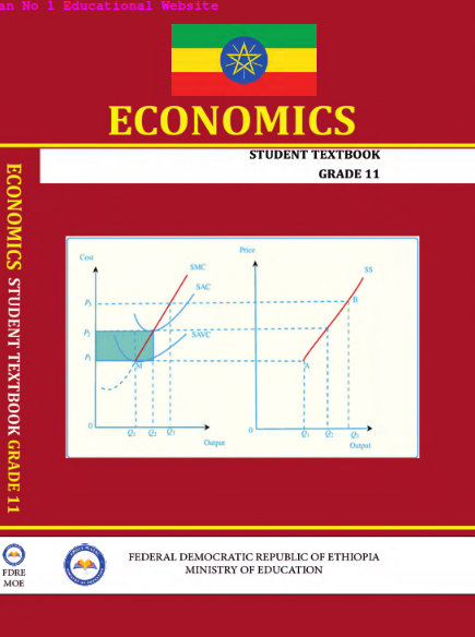 Download Ethiopian new Curriculum grade 11 economics Student Textbooks PDF
