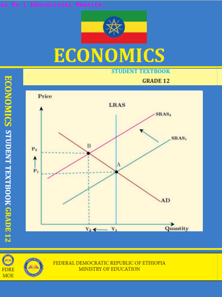 Download Ethiopian new Curriculum grade 12 economics Student Textbooks PDF